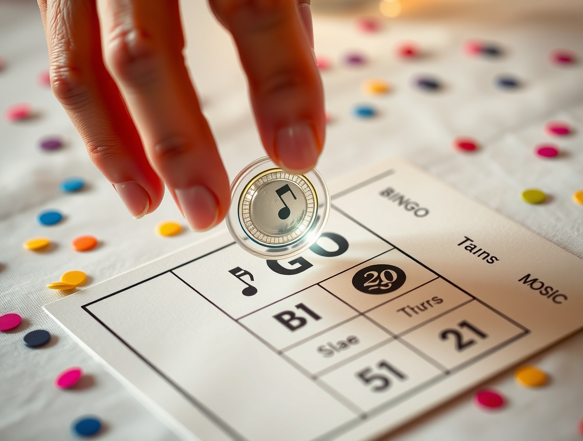 Увлекательное музыкальное бинго